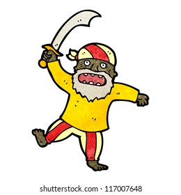 cartoon pirate