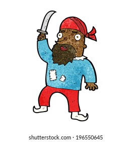 cartoon pirate