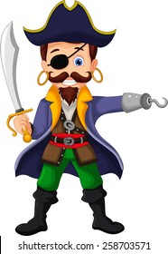 Cartoon pirate