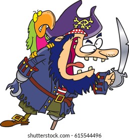 cartoon pirate