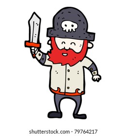 cartoon pirate