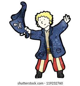 cartoon pirate boy