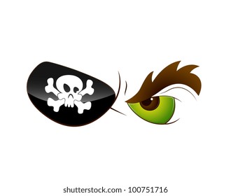 Cartoon Pirate Eye