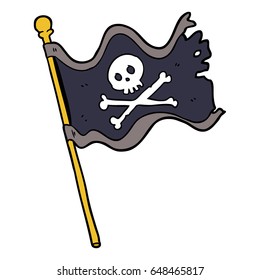 cartoon pirate flag