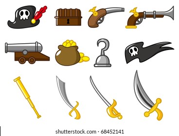 cartoon Pirate  icon