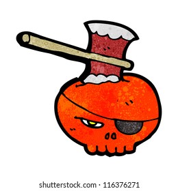 cartoon pirate skull