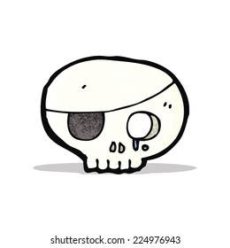 cartoon pirate skull symbol