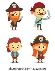 Cartoon Pirates