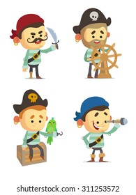 Cartoon Pirates