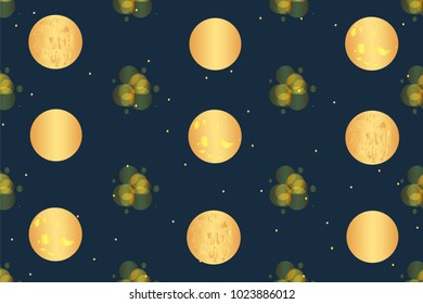 Cartoon planet. Space pattern. Vector illustration design. Concept.