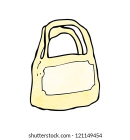 bolsa de plástico de dibujos animados