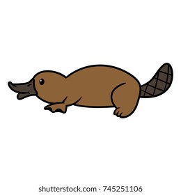 Cartoon Platypus