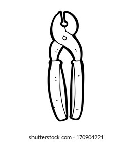 cartoon pliers
