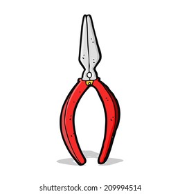 cartoon pliers