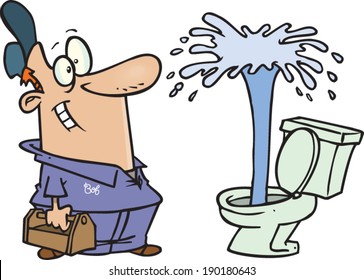 Cartoon Toilet Images Stock Photos Vectors Shutterstock