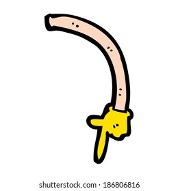 cartoon pointing arm