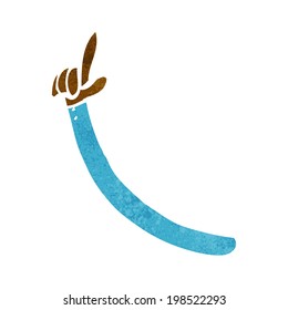 cartoon pointing arm