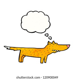cartoon pointing dog