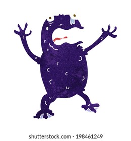 Cartoon-Giftfrosch