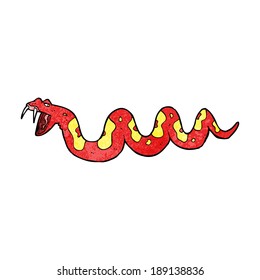 cartoon poisonous snake