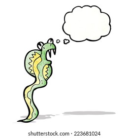 cartoon poisonous snake