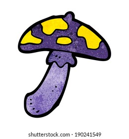 cartoon poisonous toadstool