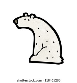 oso polar de caricatura