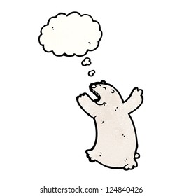 cartoon polar bear