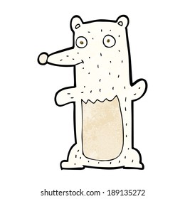 Cartoon-Eisbär