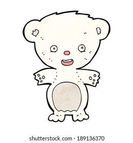 cartoon polar bear