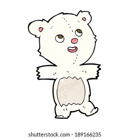 oso polar de caricatura