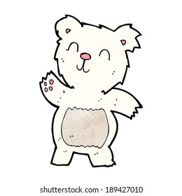 cartoon polar bear