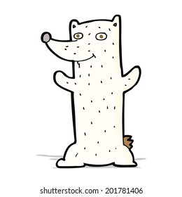 Cartoon-Eisbär