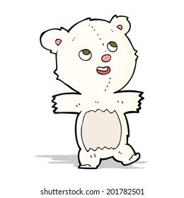 cartoon polar bear