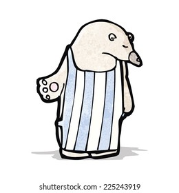 Cartoon-Eisbär