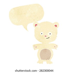 Cartoon-Eisbär