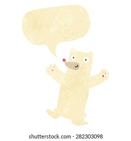 cartoon polar bear