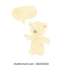 cartoon polar bear