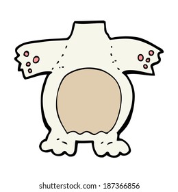 cartoon polar bear body (mix and match cartoons or add own photos)