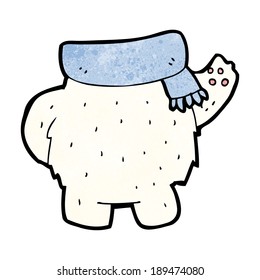 cartoon polar bear body (mix and match or add own photos)