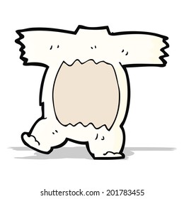 cartoon polar bear body (mix and match cartoons)
