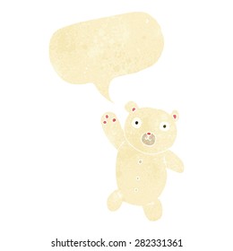 cachorro de oso polar de dibujos animados