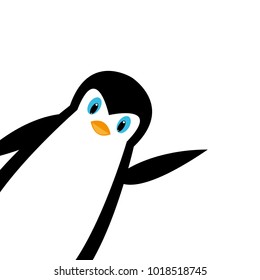 cartoon polar penguin