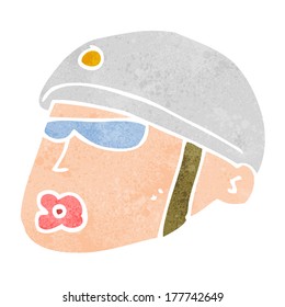 cartoon policeman head