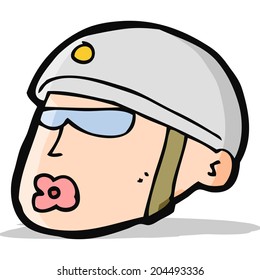 cartoon policeman head