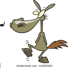 cartoon pony singing