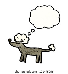 cartoon poodle