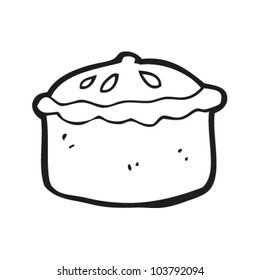 Cartoon Pork Pie