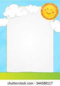 Cartoon poster design