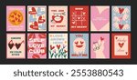 Cartoon posters for St. Valentine